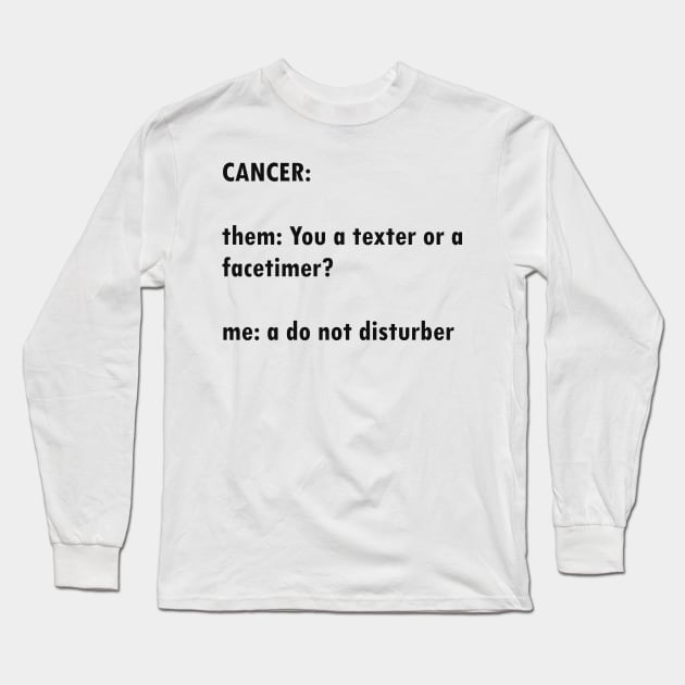 Cancer meme Long Sleeve T-Shirt by psanchez